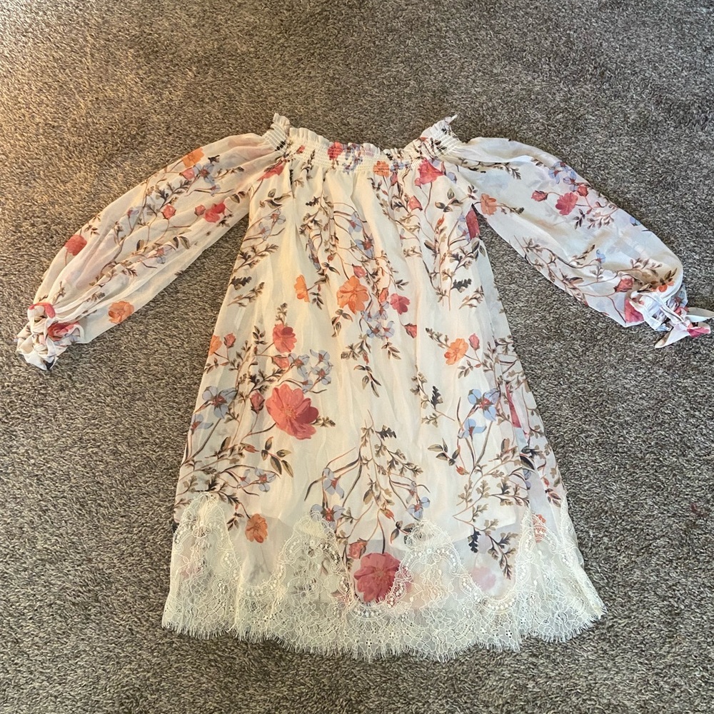 Off shoulder dress